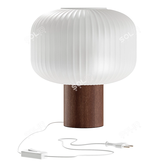 Scandi Living Fair Table Lamp 3D model image 2