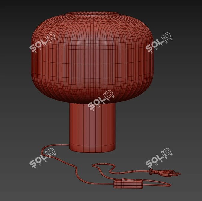 Scandi Living Fair Table Lamp 3D model image 3