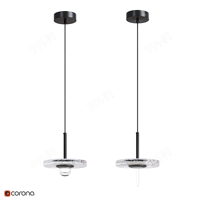 Modern Pendant Light DANOLD 3D model image 2