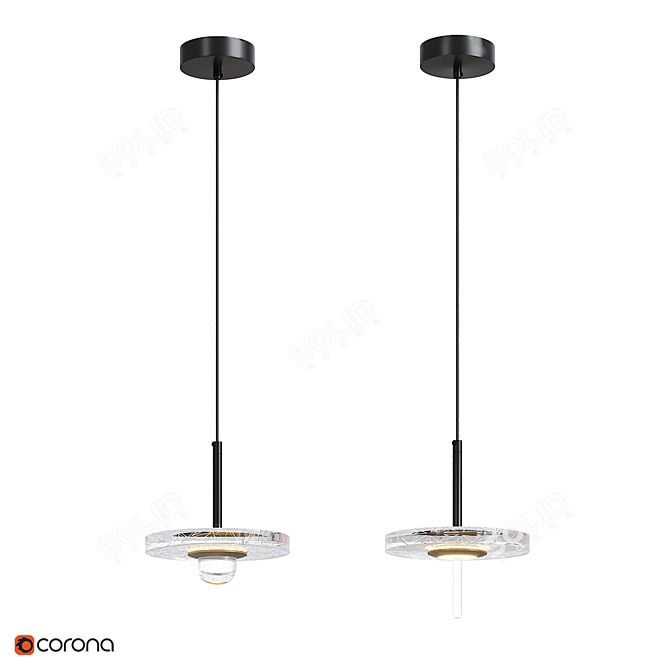 Modern Pendant Light DANOLD 3D model image 3