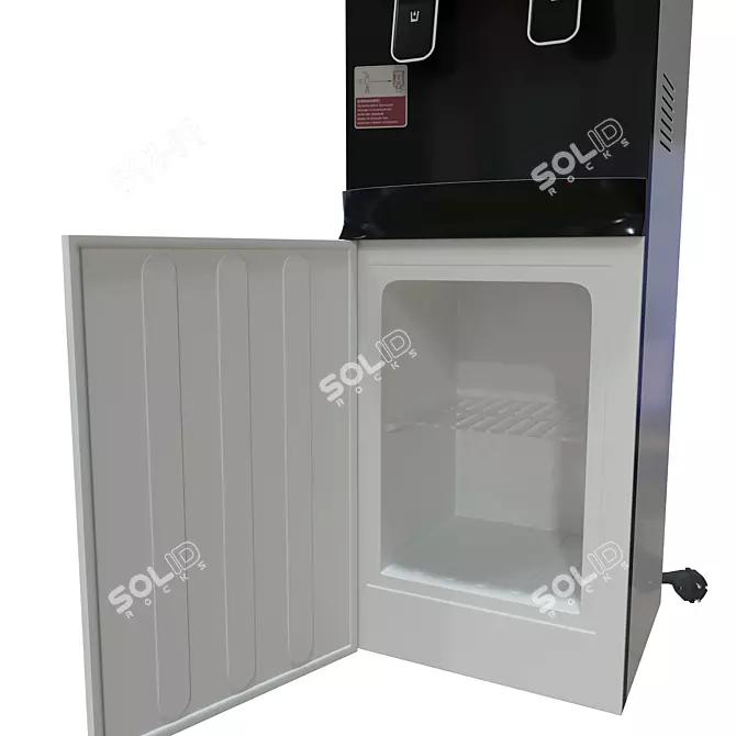 Compact Water Cooler with Heating and Cooling 3D model image 4