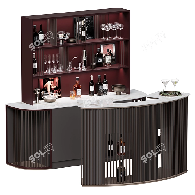 VISMARA DESIGN | Chic Dry Bar 3D model image 1