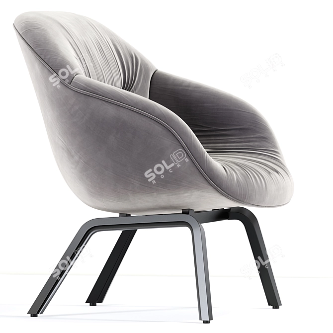 Designer Lounge Chair 3D Models 3D model image 2