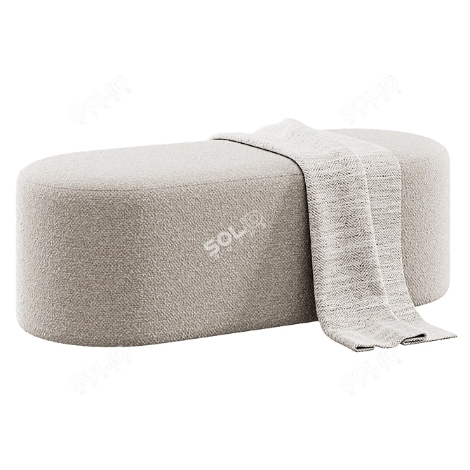 Zyl Pouf Bolia 120 cm 3D model image 2