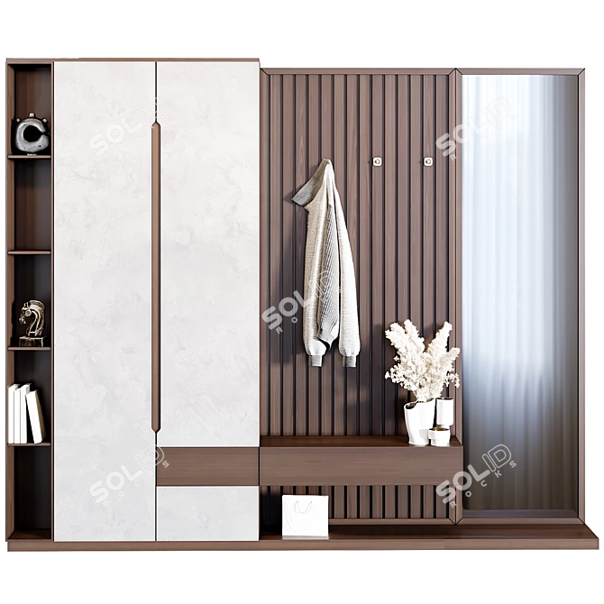 CoronaLegacy Hallway 06 Model 3D model image 2