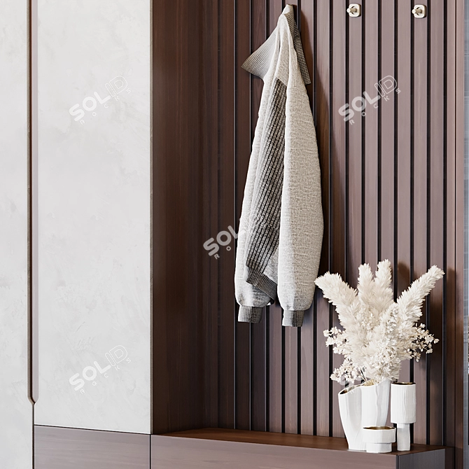 CoronaLegacy Hallway 06 Model 3D model image 3