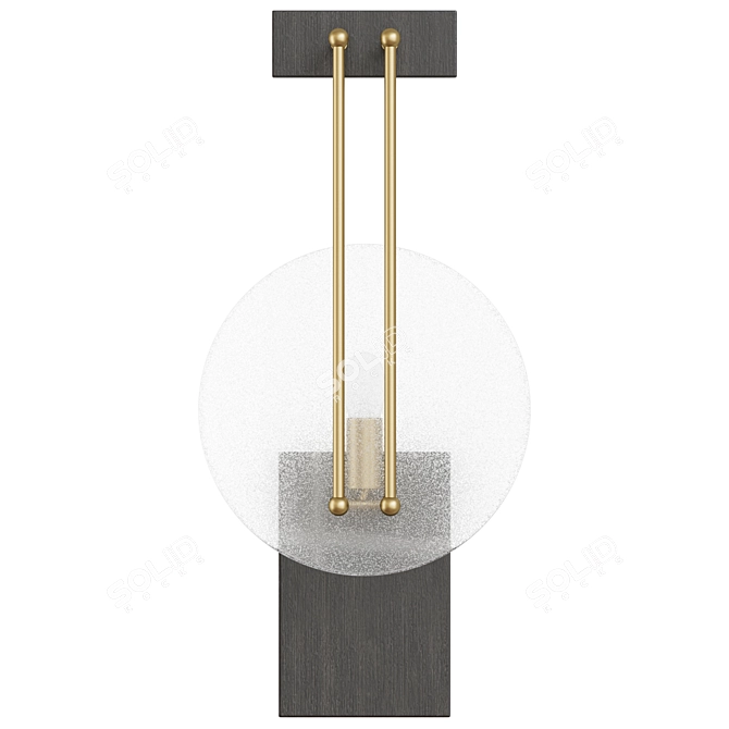 Clover Sconce with TurboSmooth 3D model image 1