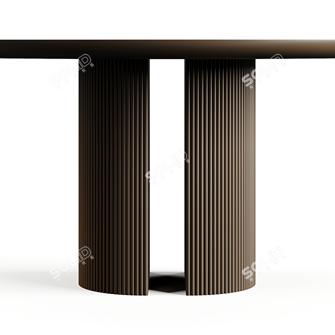 ROCCA II ROUND Table Furniture 3D model image 4