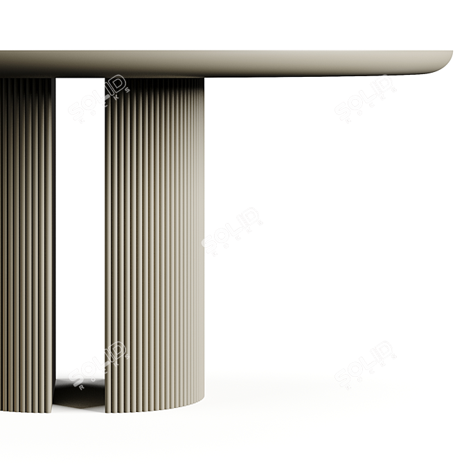 ROCCA II ROUND Table Furniture 3D model image 5