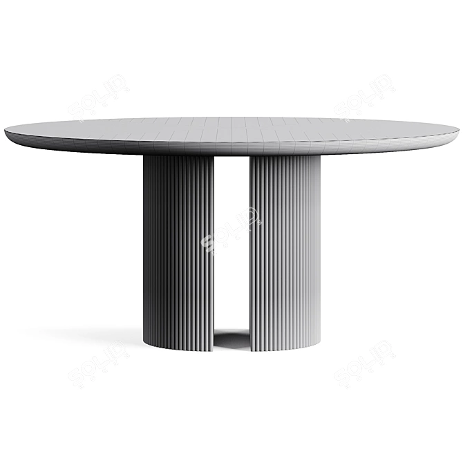 ROCCA II ROUND Table Furniture 3D model image 6