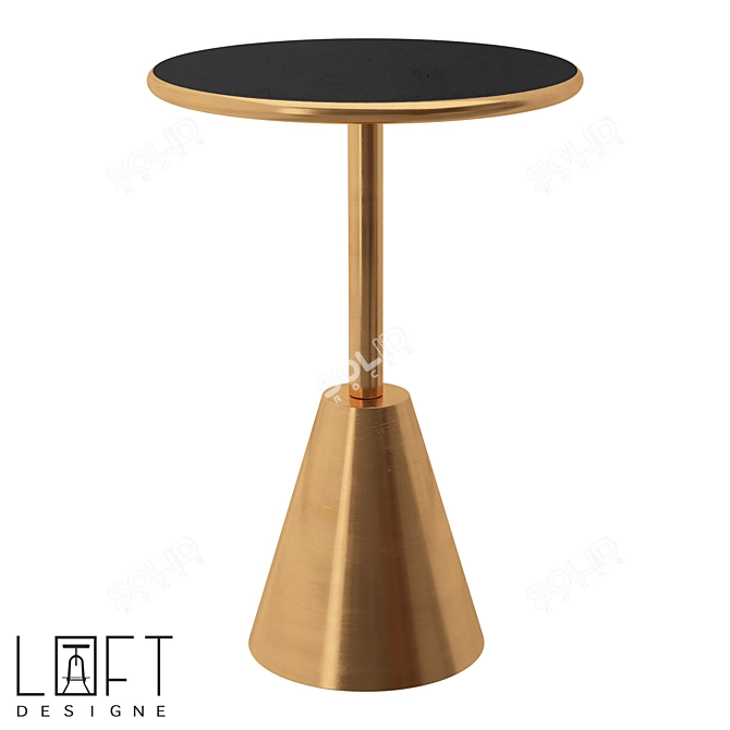 Metal Coffee Table, LoftDesigne 6036 3D model image 1