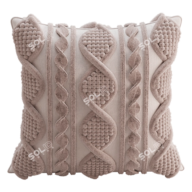 3D Decorative Pillow Model 3D model image 2