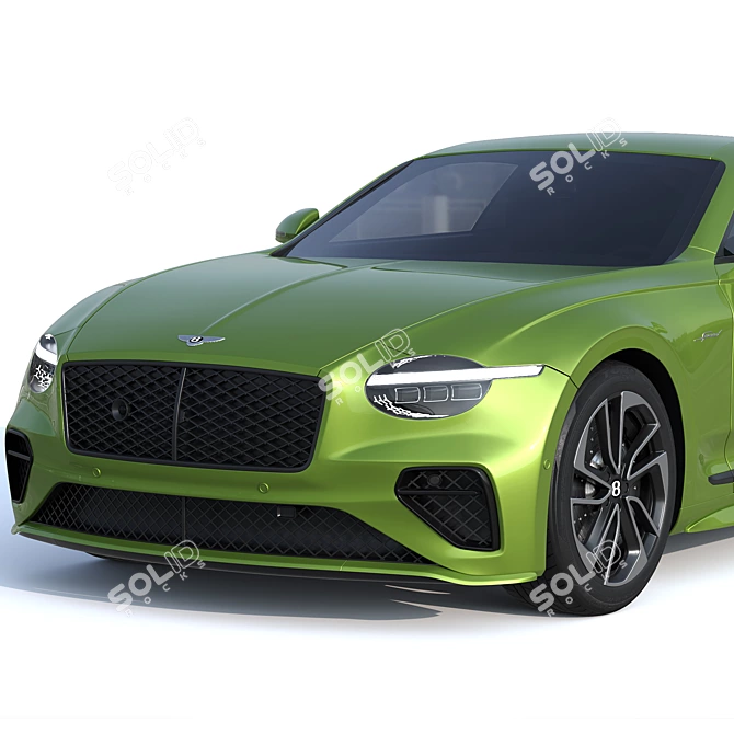 Bentley GT Speed 2025: Luxurious Evolution 3D model image 4