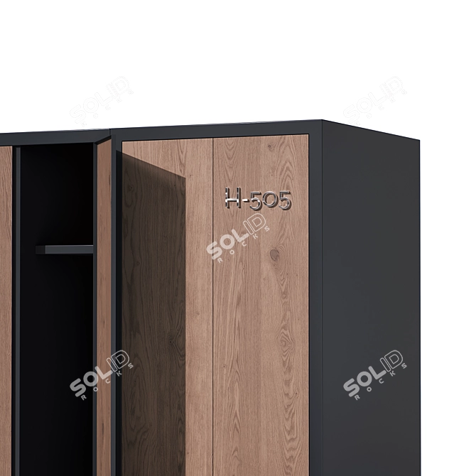 
Locker Boxes for Changing Rooms 3D model image 4