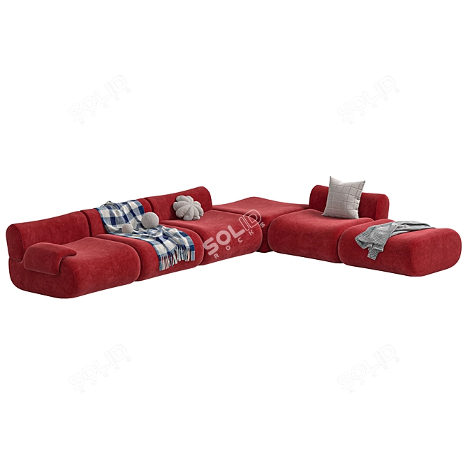 Modular Lemmy Sofa by Jardan 3D model image 3