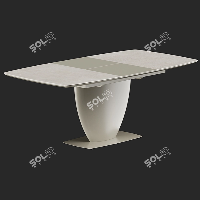 Modern Dining Set Adelaide Fiorentina 3D model image 3