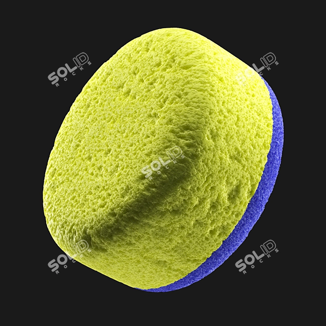 Title: Procedural Sponge Material 3D model image 3