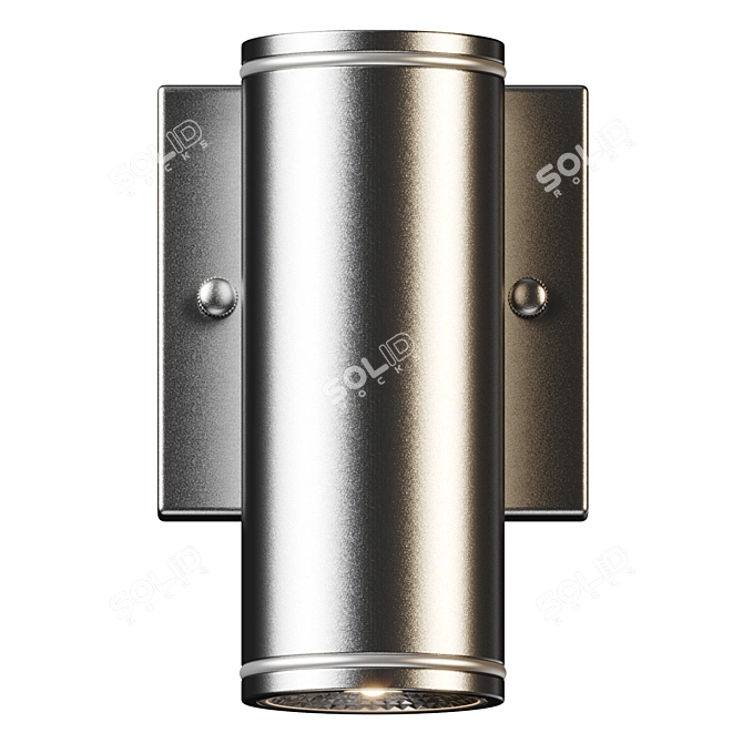 Beverly Outdoor LED Cylinder Light 3D model image 3