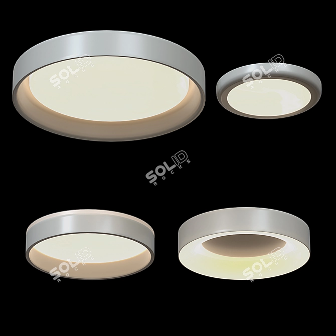  Stylish LED Ceiling Lights 3D model image 2