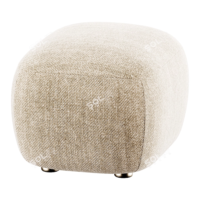 Gervasoni LOLL 08 Ottoman 3D model image 2