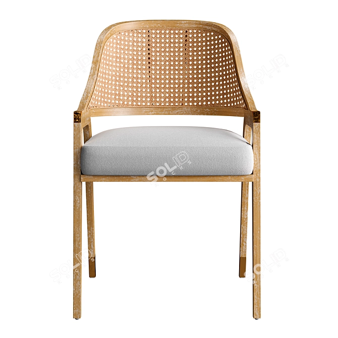 A-Frame Dining Chair | Modern Design 3D model image 5