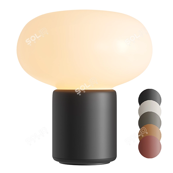 Karl-Johan Portable Light Fixture 3D model image 1