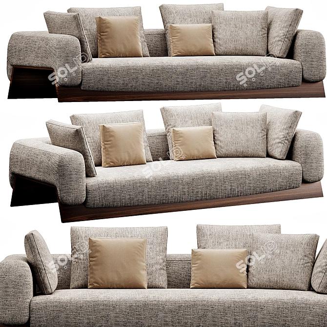  BOLDLY MODERN SOFA, 270CM 3D model image 5