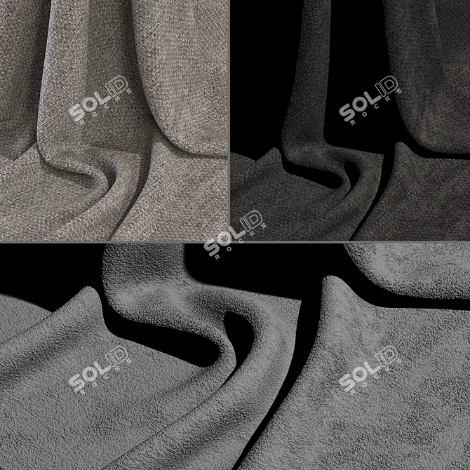 Title: Night Sky Fabric Collection 3D model image 3