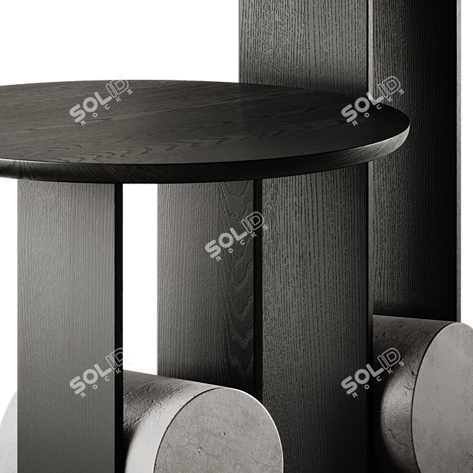 Elegant Bonaldo Element Coffee Tables 3D model image 3