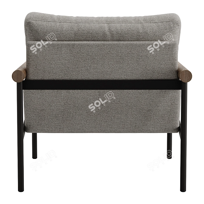 Modern Lounge Chair Collection 3D model image 5