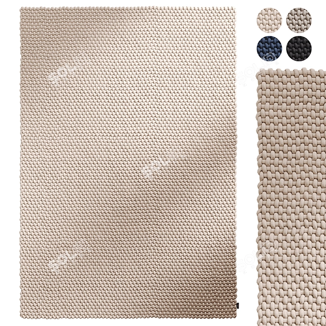 Benuta Vita Indoor & Outdoor Rug 3D model image 1