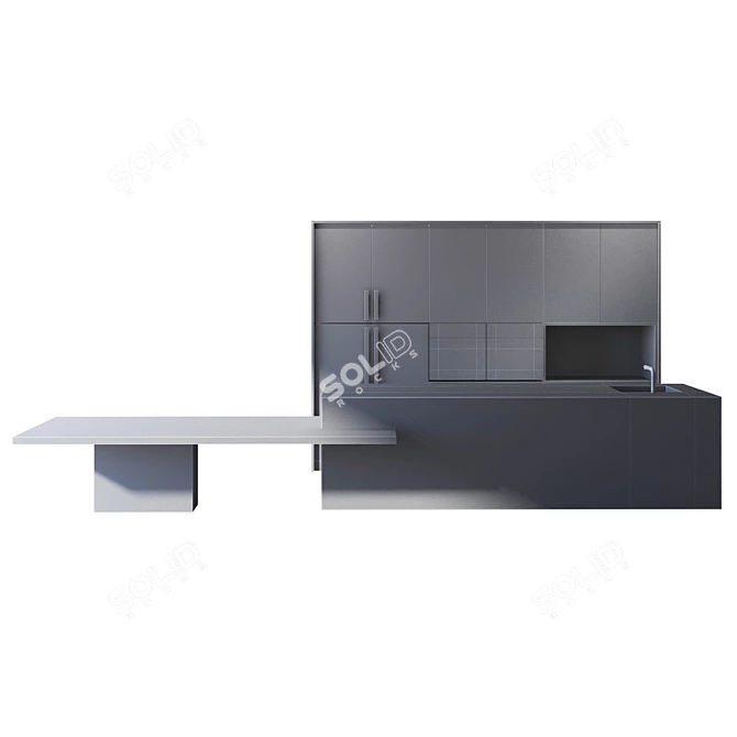  Pietboon Lines Kitchen Design 3D model image 5