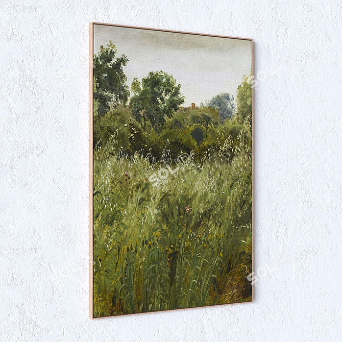 Large Wall Art Frame Set 3D model image 4