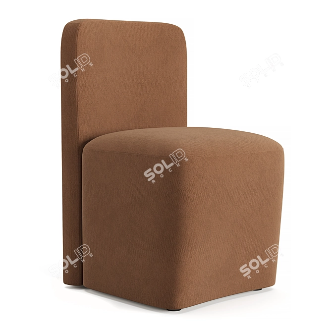 RestoHW Aurelie Track Arm Chair 3D model image 4