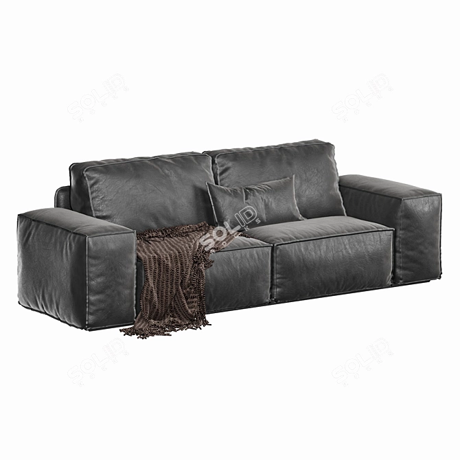 Designer Sofa for Modern Interiors 3D model image 7