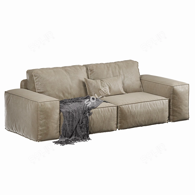 Designer Sofa for Modern Interiors 3D model image 11