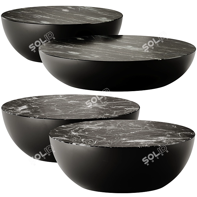 Bonaldo Planet Coffee Tables - Sleek and Modern 3D model image 4