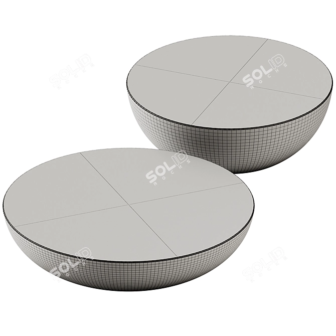 Bonaldo Planet Coffee Tables - Sleek and Modern 3D model image 5