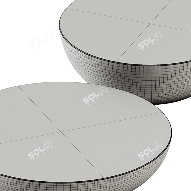 Bonaldo Planet Coffee Tables - Sleek and Modern 3D model image 6