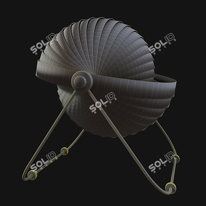 Eclipse Table Lamp 3D model image 2