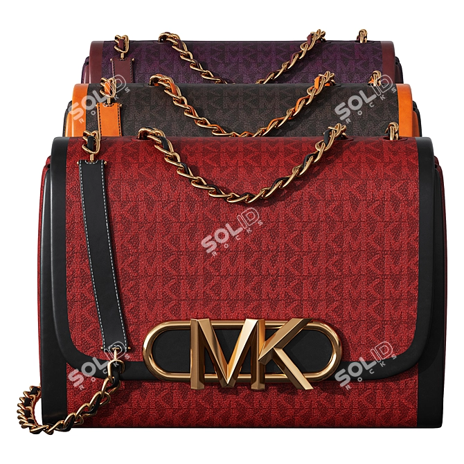 Michael Kors Shoulder Bag Model 3D model image 5