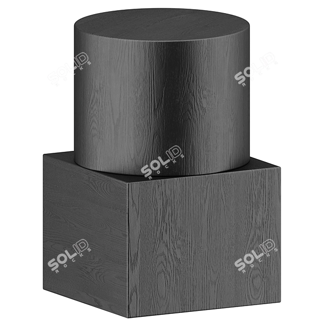 Modern Cube Coffee Tables: Noga 3D model image 3