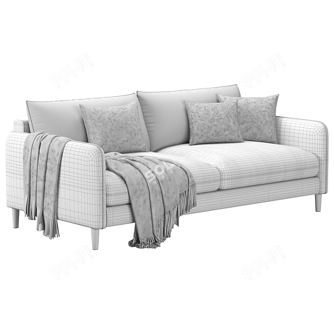 Modern Classic Randy Sofa 3D model image 5