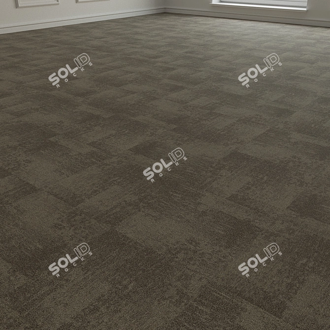 Infused Carpet Tile Fragment 3D model image 2