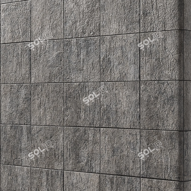 Smooth Render Tile Material 41 3D model image 3