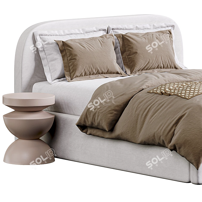 Divan.ru Kevia Bed 3D Model 3D model image 3