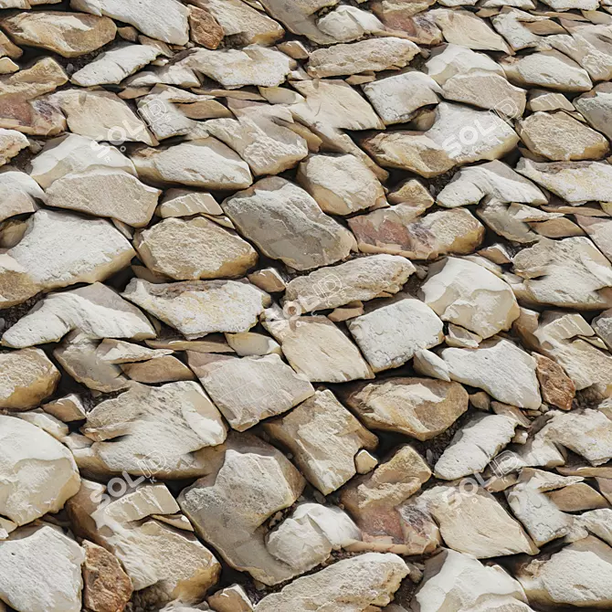  Natural Stone Texture Set | 4K 3D model image 5