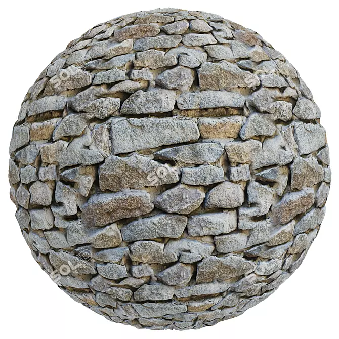  Natural Stone Texture Set | 4K 3D model image 6