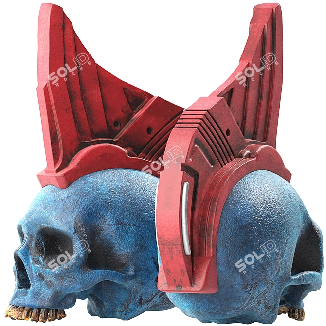 Sci-Fi Yondu Skull 3D Model 3D model image 3