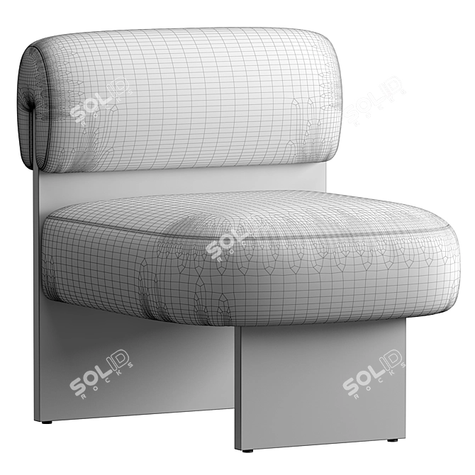 Cosmo Renne Chair: Versatile Style 3D model image 7